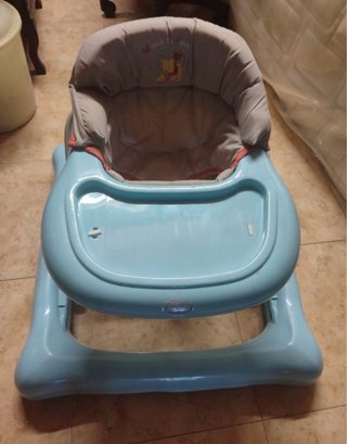 Andador para bebé azul