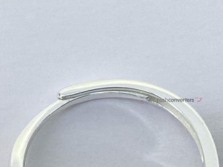 anillo plata 925mm con piedra con circonita