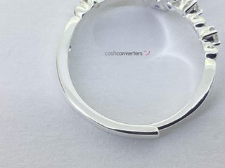 anillo plata 925mm con piedra con circonita