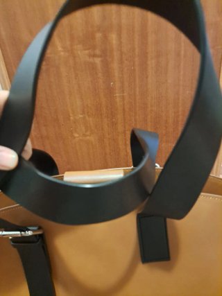 Zara.Capazo Piel Marrón XXL