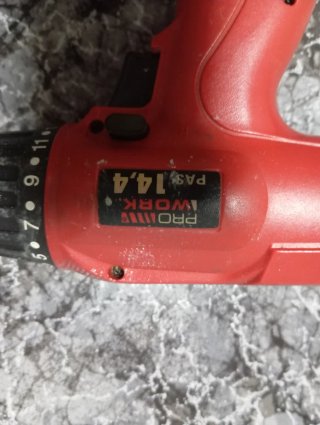 Taladro Inalámbrico Rojo
