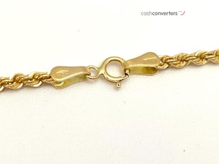 cadena oro 18k 30cm