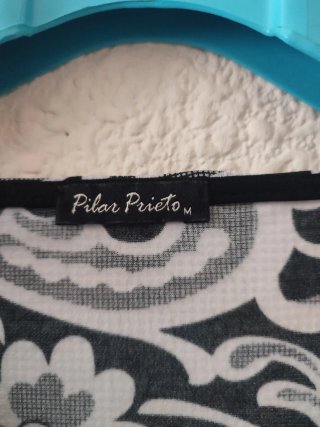 Blusón estampado Pilar Prieto