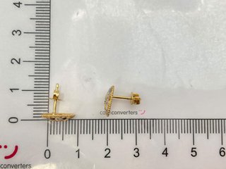 pendientes oro 18k