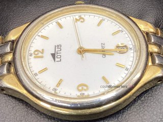 reloj pulsera señora lotus quartz