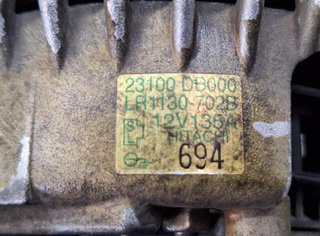 Alternador nissan 23100db000 atleon 120 107045