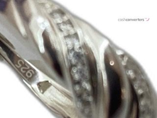 anillo plata 925mm con piedra con circonita