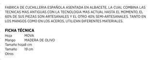 Herramienta de corte Miguel Nieto olivo