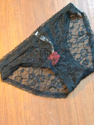Bragas Victoria's Secret Encaje Negro lote