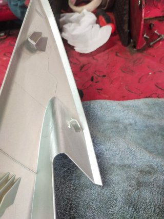 Tapa.Carenado izquierda Voge 525 DSX Plata