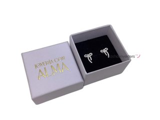 pendientes plata 925mm con piedra con circonita