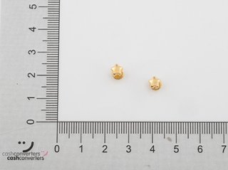 pendientes oro 18k
