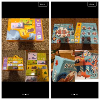 Lote juegos de mesa infantiles