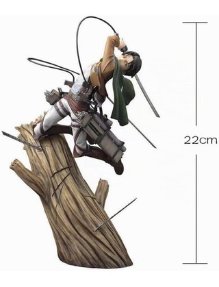 Figura Levi Ackermann Ataque a los Titanes