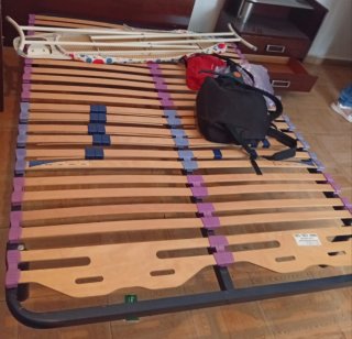 Somier 1.35x1.90