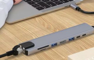 Adaptador USB-C 8 en 1 Multifunción