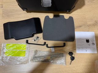Baúl Top Case Aluminio Moto Universal