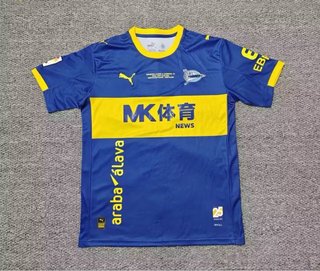 Camiseta Puma Azul y Amarilla Deportivo Alaves