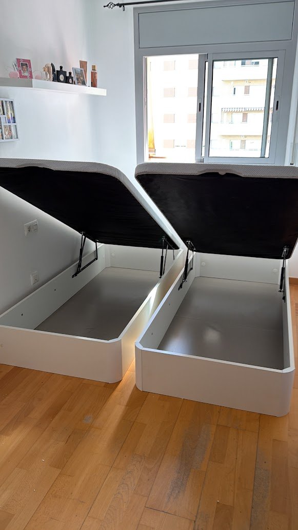 2 Canapés Cama Individual 90x190