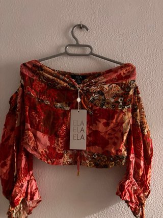 Blusa ELA Talla S Estampada
