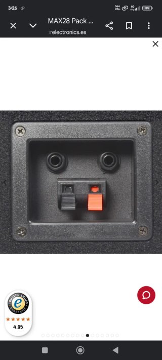 Equipo de Sonido Fenton MAX28 Pack