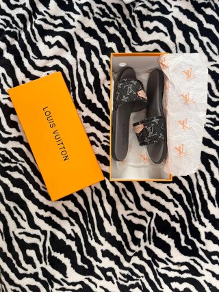 Sandalias Louis Vuitton Mujer Negras