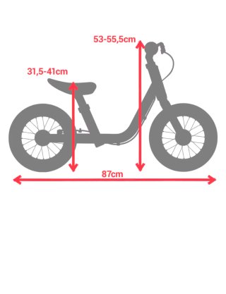 Bicicleta infantil sin pedales BTWIN Runride 900