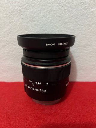 SONY DT 18-55mm (SAL1855) Objetivo Como Nuevo