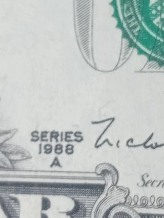 2 Banconote Dollari Americani Serie 1988