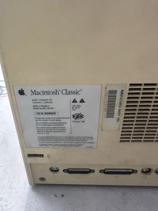 Apple Macintosh Classic Completo