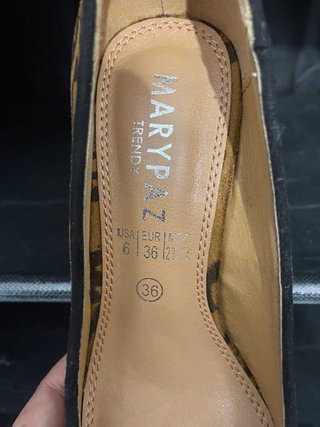 Scarpe col tacco MaryPaz marroni taglia 36
