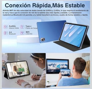 Tablet 10.36 Octa-Core 16GB RAM 256GB ROM Azul