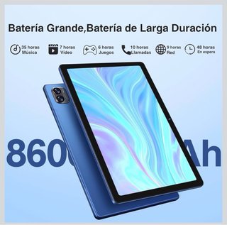 Tablet 10.36 Octa-Core 16GB RAM 256GB ROM Azul