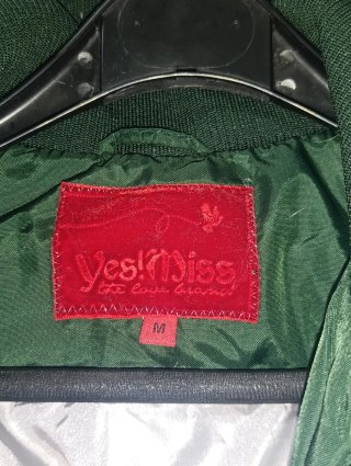 Chaqueta bomber verde mujer Yes! Miss talla M