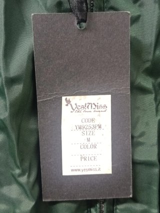Chaqueta bomber verde mujer Yes! Miss talla M