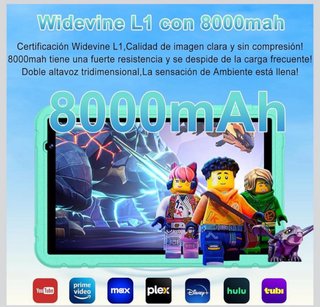 Tablet 10 Gemini AI 15 Android 128GB Verde
