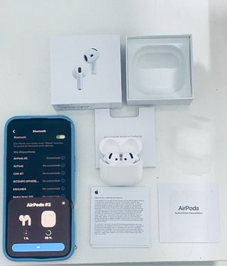Apple AirPods Pro (4 Gen) Blancos )