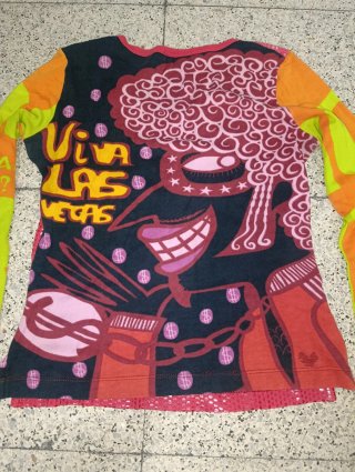 Custo Barcelona Camiseta Viva Las Vegas