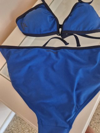 Bikini Reebok Taglia L Blu con Imbottitura