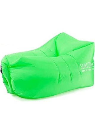 Sillón Hinchable SEATZAC Camping Negro y otro colo