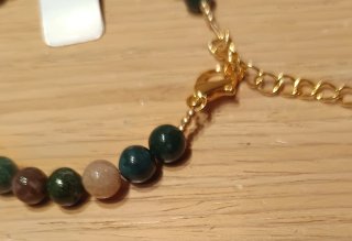 Pulsera artesanal piedras naturales