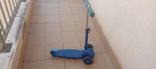 Patinete 3 Ruedas Azul