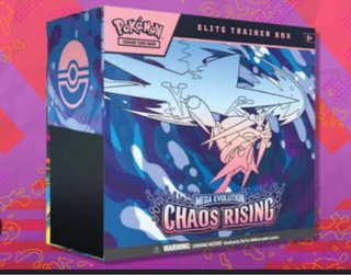 Pokemon ETB Chaos Rising Inglés Sellada