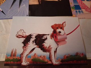 Lote postales contemporáneas