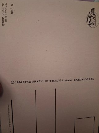 Lote postales contemporáneas