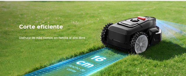 Robot tosaerba LEBOSBO V3 IA senza cavo 100m²