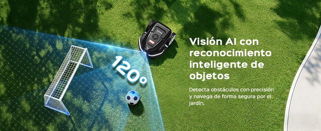 Robot tosaerba LEBOSBO V3 IA senza cavo 100m²