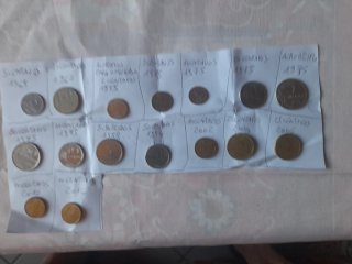 16 monete Brasile varie annate