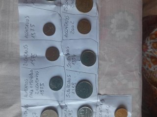 16 monete Brasile varie annate