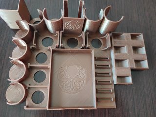Porta Tokens 3D Mansiones de la Locura